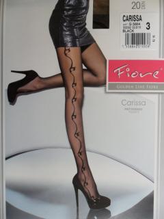 CARISSA 20den-punčochové kalhoty Fiore natural-tělové 3-M