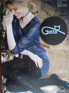 Gatta Loretta 113 50 den Punčochové kalhoty nero-černé