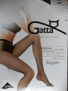 BRIGITTE 01-punčochové kalhoty GATTA nero (černé)