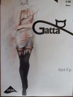 Gatta Girl - up 28 20 den Punčochové kalhoty nero-černé