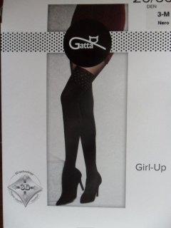 Gatta Girl - up 34 20 den Punčochové kalhoty nero-černé