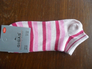 PROUŽEK-dámské ponožky  kotníčkové GIGAS 37-38(24-25)