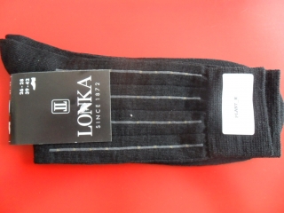 PLANT-pánské ponožky LONKA černé 39-42 (26-28) 