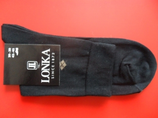DARKAT- pánské ponožky LONKA černé 43-45 (29-30) 