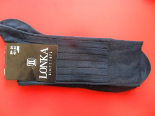 HOBAR-pánské ponožky LONKA tmavě modré 43-45(29-30)