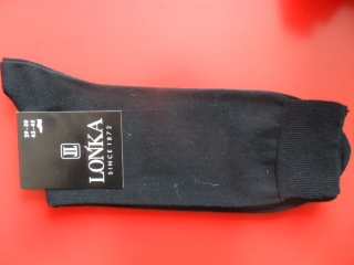 HOLTOR- pánské ponožky LONKA černé 43-45 (29-30) 