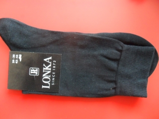 HOLUNEK-pánské ponožky LONKA černé 43-45(29-30)