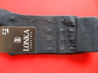 DEKET 6- pánské ponožky LONKA tmavě modré 39-42 (26-28) 