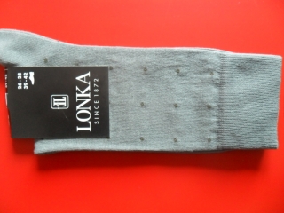 DEKET 8- pánské ponožky LONKA  středně šedé 39-42 (26-28) 