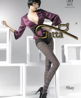SHAY 03 30den-punčochové kalhoty Gatta nero-černé 4-L