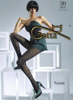 NAOMI 01 30den-punčochové kalhoty Gatta nero-černé