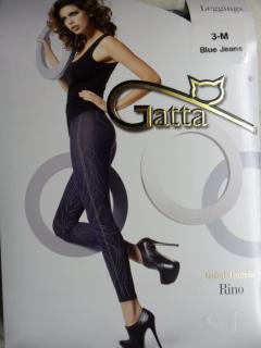 RINO 03 150den-leginy Gatta blue-jeans