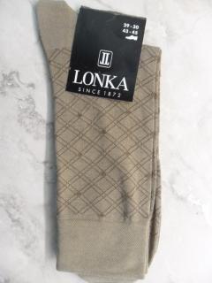 DARBAC-pánské ponožky LONKA světle hnědé 43-45(29-30)