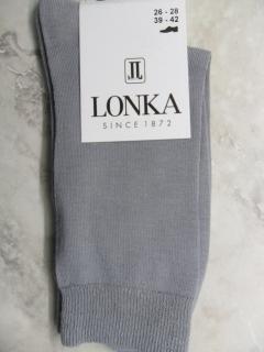 HOLMES-pánské ponožky LONKA khaki 43-47 (29-31)