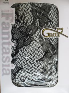 CABARETTE FANTASIA 06-punčochové kalhoty GATTA black-černé 3/4-S/M
